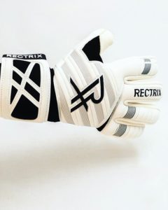 Rectrix 1.0 Goalkeeping Gloves (With Free Zip Case) - GK Set - For Football Goalkeepers. Recommended to Academy Keepers & Amatuers.